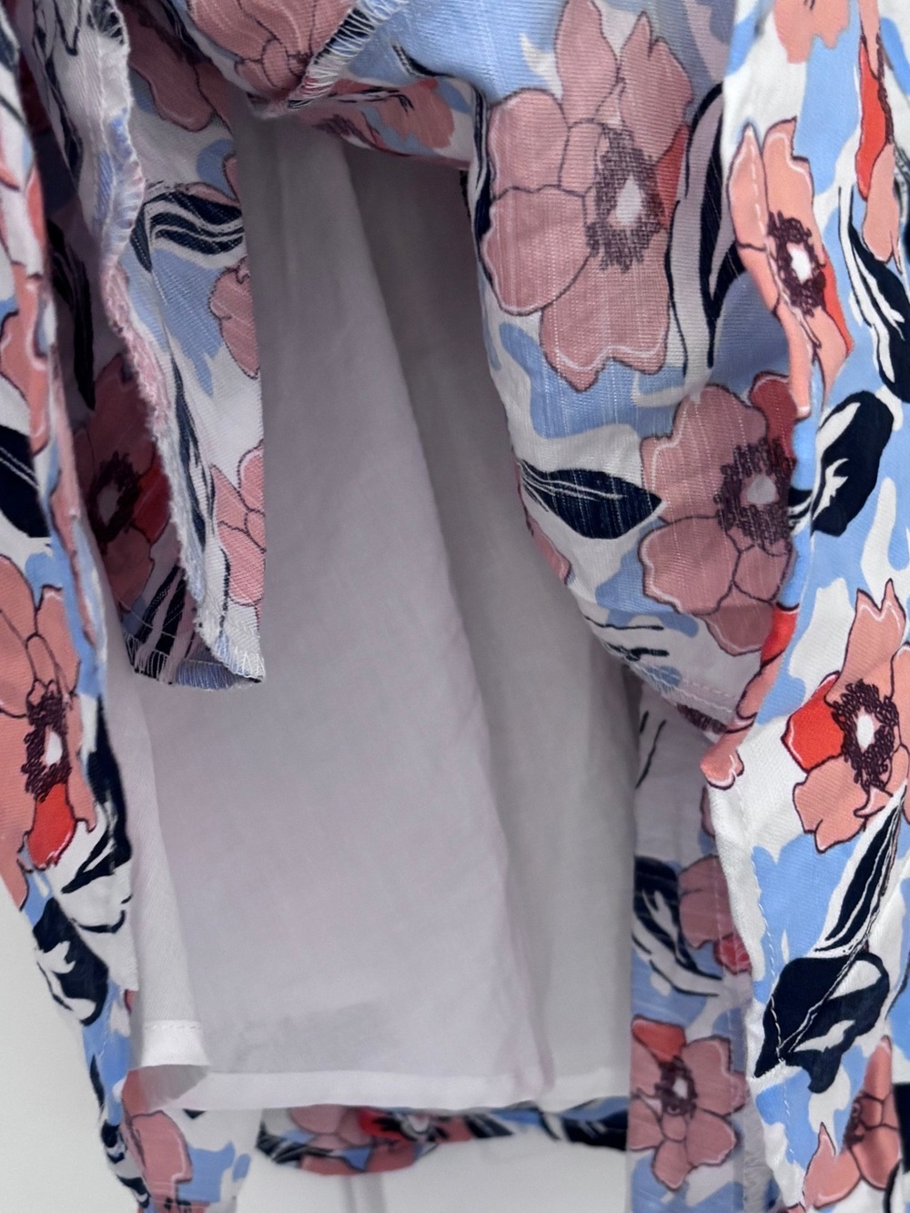 Nordstrom Melloday Floral Puff-Sleeve Summer Dress - Picture 6 of 8